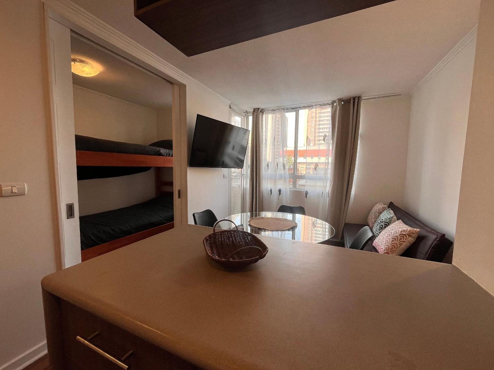 Apartamento Living San Francisco Dp 309 Santiago